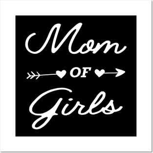 Mom of girls Posters and Art